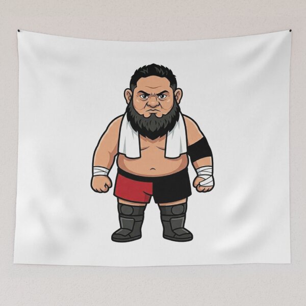Item preview, Samoa Joe Submission Machine Gnome designed and sold by Bad-Decisions-Designs.