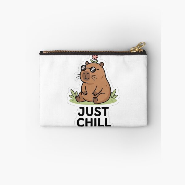 Item preview, Just Chill Cute Capybara Funny Relaxed Design designed and sold by meghnad.