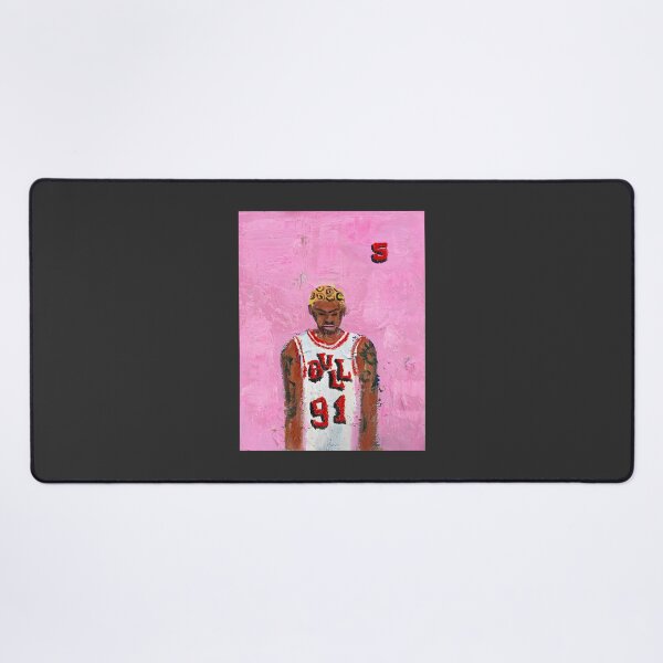 Item preview, Dennis Rodman Inspired Basketball Legend Illustration designed and sold by obs209.