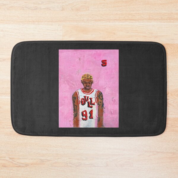 Item preview, Dennis Rodman Inspired Basketball Legend Illustration designed and sold by obs209.
