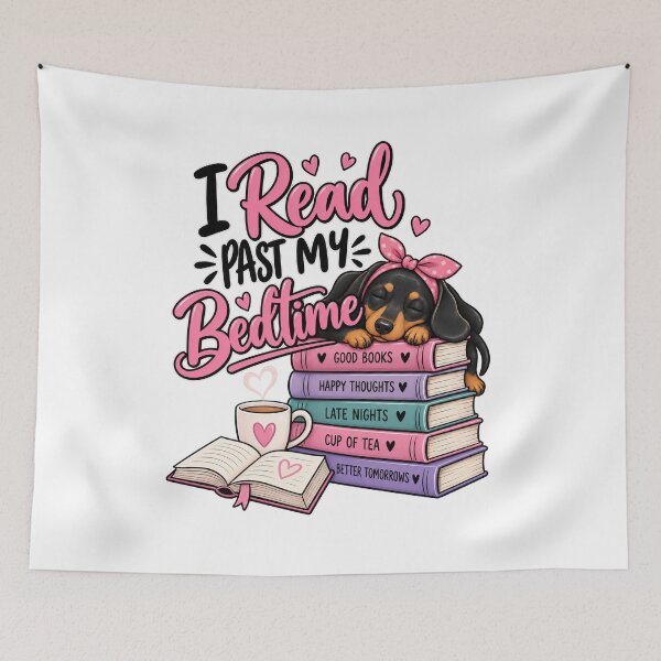 Item preview, Read Past Bedtime  designed and sold by doddle&bloom.