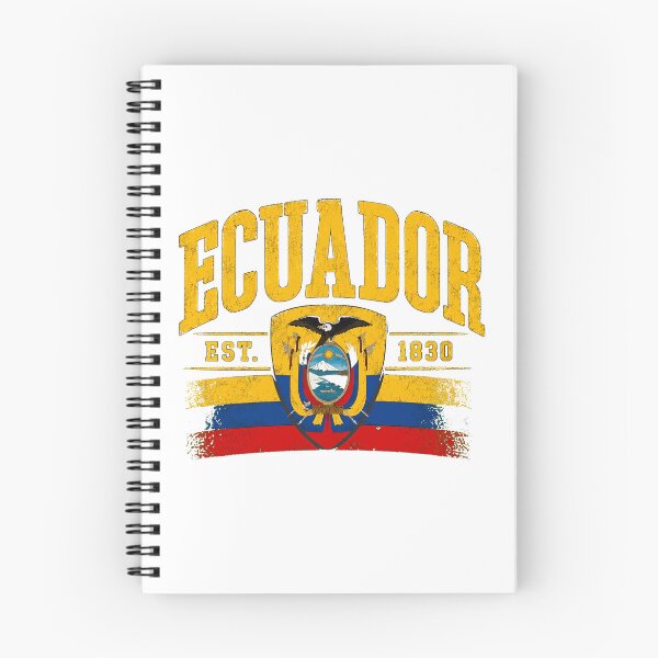 Item preview, Ecuador Vintage Flag & Crest Pride  designed and sold by jaquelynco.