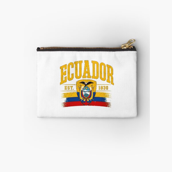 Item preview, Ecuador Vintage Flag & Crest Pride  designed and sold by jaquelynco.