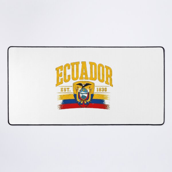 Item preview, Ecuador Vintage Flag & Crest Pride  designed and sold by jaquelynco.