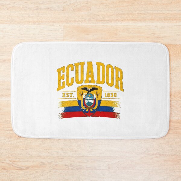 Item preview, Ecuador Vintage Flag & Crest Pride  designed and sold by jaquelynco.