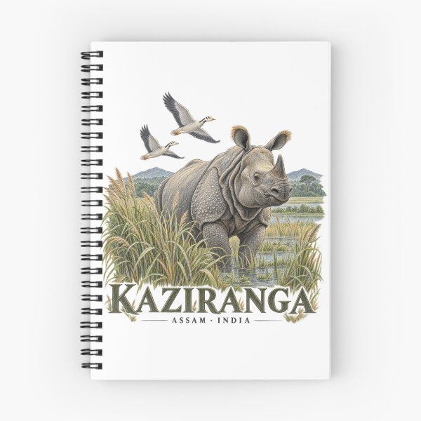 Item preview, Kaziranga National Park - Assam - India designed and sold by StudioRedKoala.