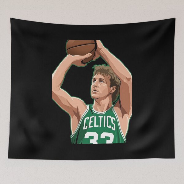 Item preview, Larry Bird Vector Art designed and sold by titanputra.