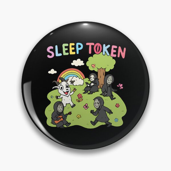 Item preview, SleepTokens Goat Band Cartoon designed and sold by pik-niki.