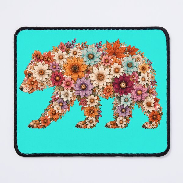 Item preview, Floral Bear Autumn Wildflower Nature Shirt designed and sold by Ania & Maxiu.