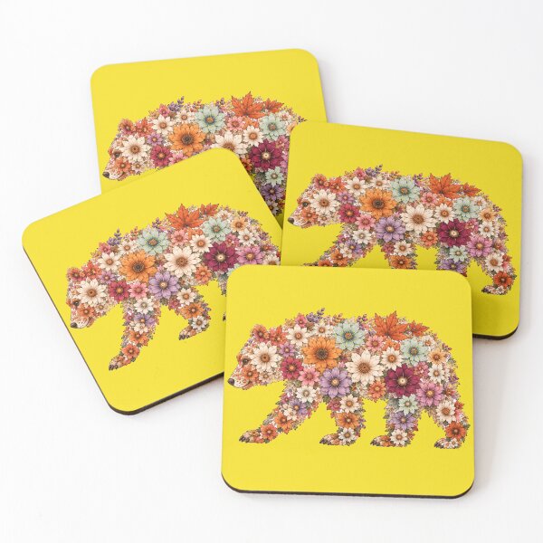 Item preview, Floral Bear Autumn Wildflower Nature Shirt designed and sold by Ania & Maxiu.