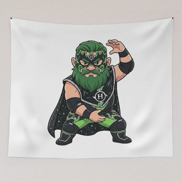 Item preview, The Hurricane Superhero Gnome designed and sold by Bad-Decisions-Designs.