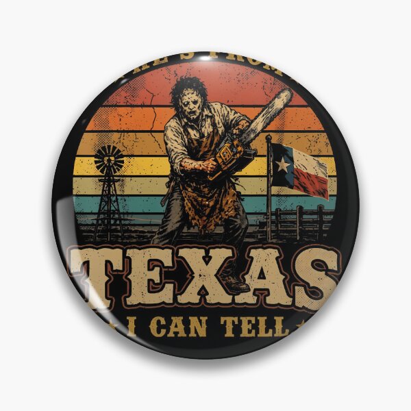 Item preview, He'S From Texas I Can Tell Lone Star Scary Horror Halloween designed and sold by Strow--bary.