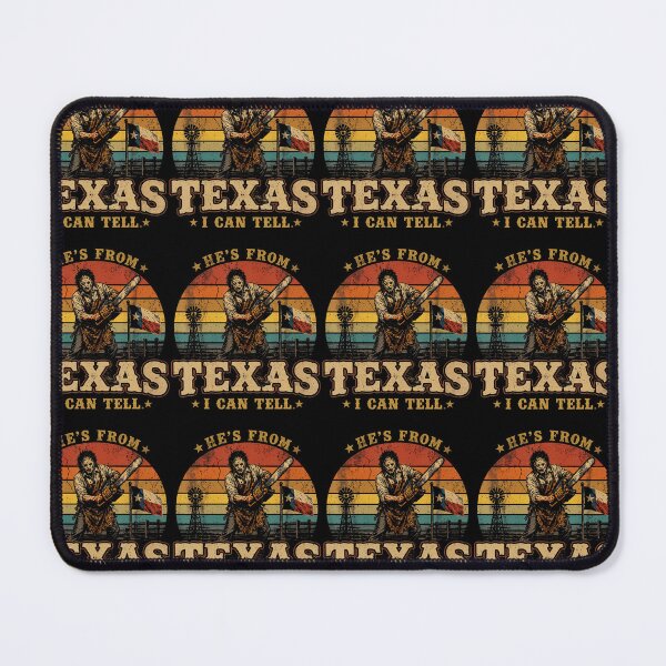 Item preview, He'S From Texas I Can Tell Lone Star Scary Horror Halloween designed and sold by Strow--bary.