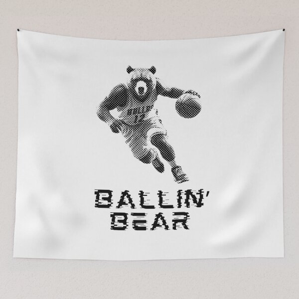 Item preview, Balling Bear Funny Basketball Bear designed and sold by TrueArtsStore.