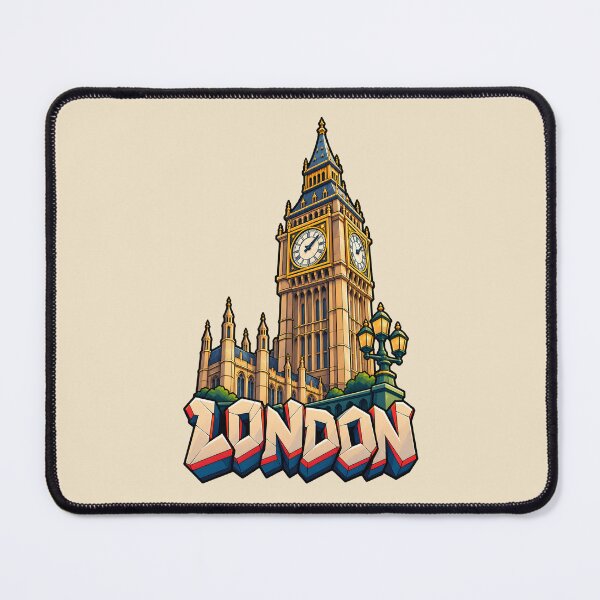 Item preview, Big Ben London England – Vintage British Landmark Travel Illustration designed and sold by Leeded.