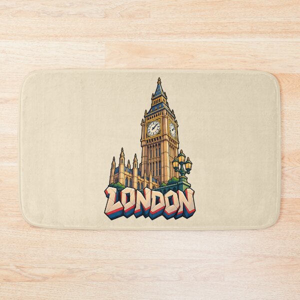 Item preview, Big Ben London England – Vintage British Landmark Travel Illustration designed and sold by Leeded.