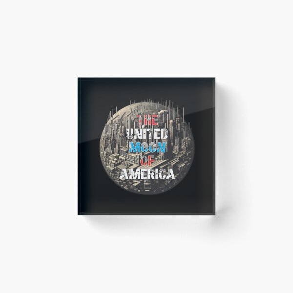 Item preview, The United Moon of America designed and sold by Rich La Bonté.