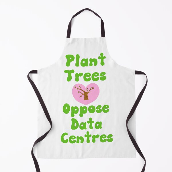 Item preview, Plantar árboles se opone a los centros de datos (Ortografía inglesa) designed and sold by TiffinByLK.