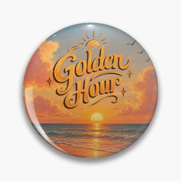 Item preview, Golden Hour Sunset Beach Aesthetic designed and sold by Snikdha.