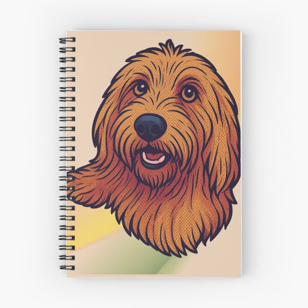 Item preview, Vintage Pop Art Goldendoodle Dog Retro Comic Portrait designed and sold by QuietLinesH.