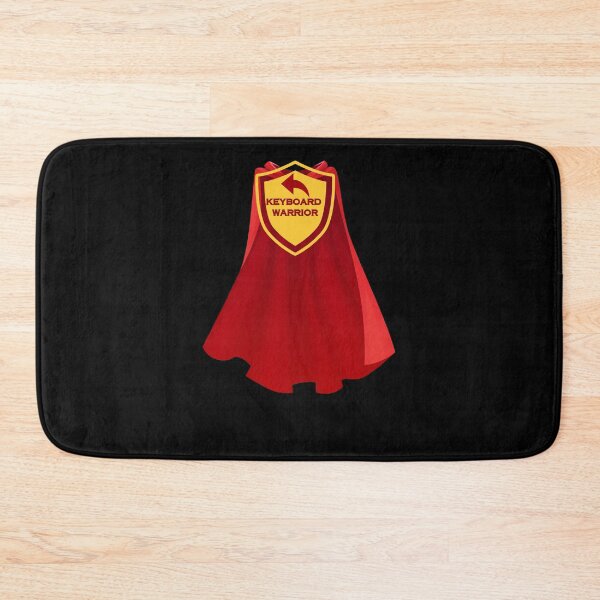 Item preview, Keyboard Warrior Superhero Cape Shield Meme designed and sold by Anita Ohulo.