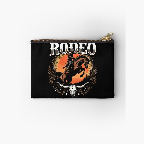 Item preview, Wild West Rodeo Cowboy Riding Bucking Bronco Western Theme Art designed and sold by AKIBAJARA.