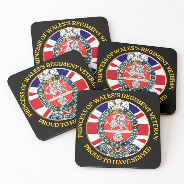 Item preview, Princess of Wales's Regiment Veteran Proud to have Served designed and sold by Bootneckstore.