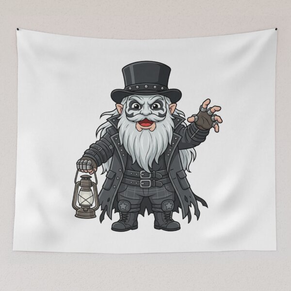Item preview, Furious Uncle Howdy Garden Gnome designed and sold by Bad-Decisions-Designs.