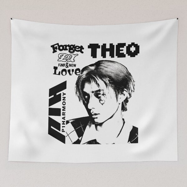 Item preview, Forget THEO Retro Kpop Fan Tee designed and sold by asfiyasiroi.