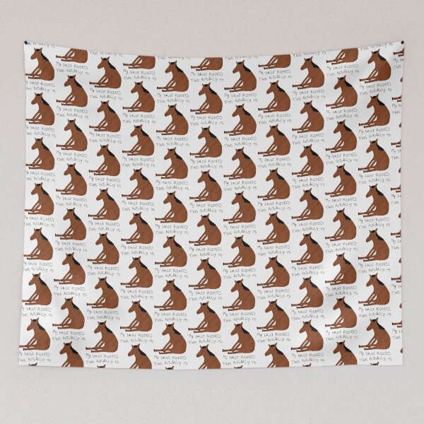 Item preview, This Is My First Rodeo Western Cowboy Humor Design designed and sold by AKIBAJARA.