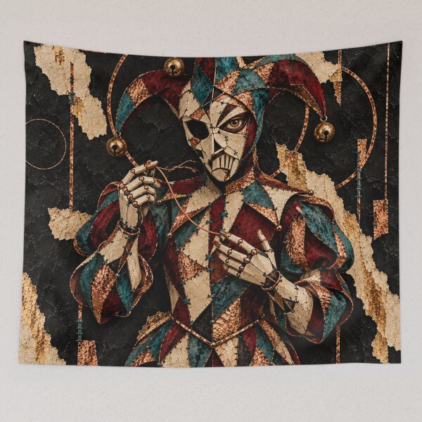 Item preview, M&V Stitched Jester – The Resonance Mask designed and sold by Qenlo.