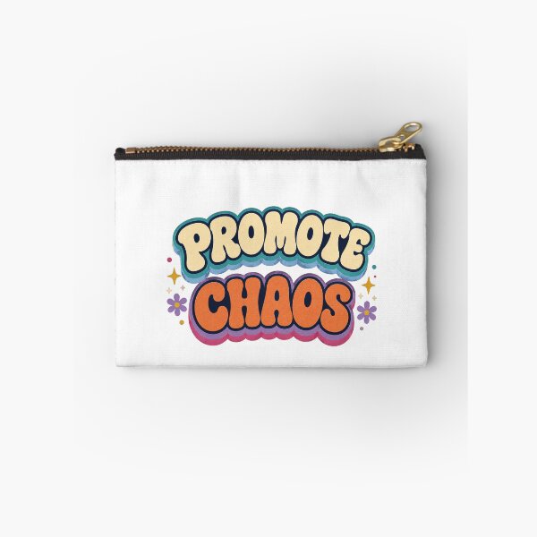 Item preview, Promote Chaos Cute Retro Typography designed and sold by SleepyLlamaClothes.