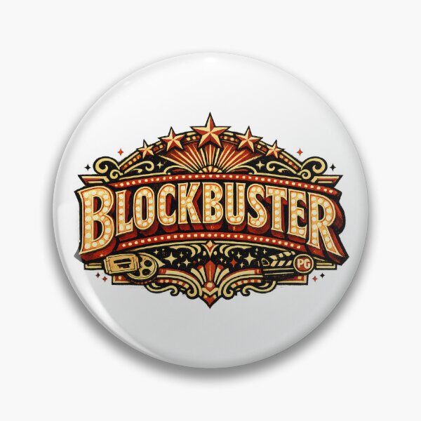 Item preview, Blockbuster Vintage Movie Marquee Retro Cinema Design designed and sold by Artycom.
