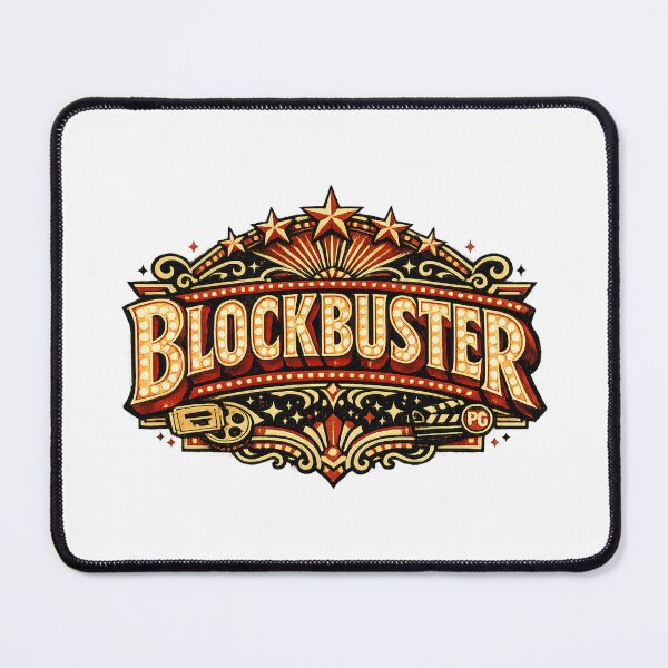 Item preview, Blockbuster Vintage Movie Marquee Retro Cinema Design designed and sold by Artycom.
