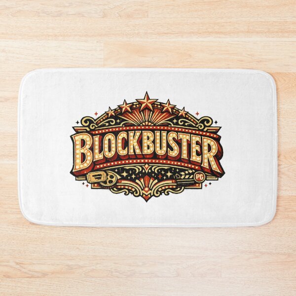 Item preview, Blockbuster Vintage Movie Marquee Retro Cinema Design designed and sold by Artycom.