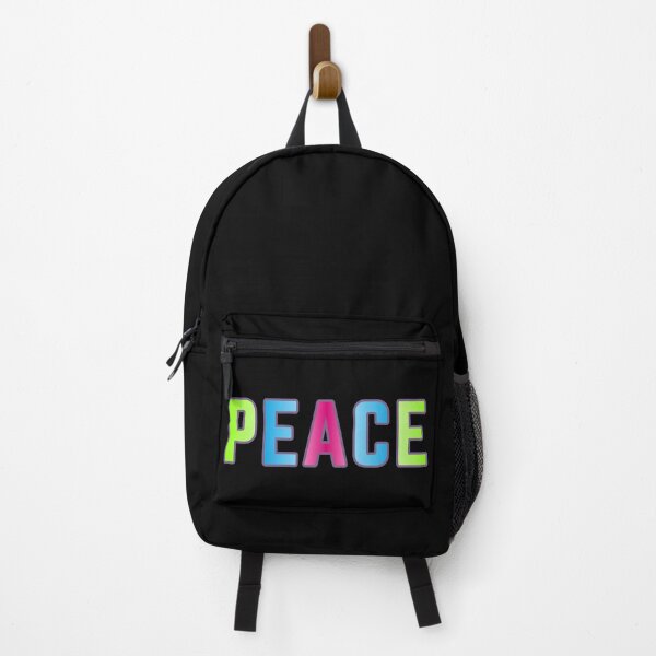 Item preview, Peace Colorful Typography – Positive Mindset & Calm Vibes Design designed and sold by Detroja Typography.