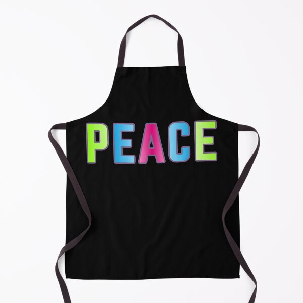 Item preview, Peace Colorful Typography – Positive Mindset & Calm Vibes Design designed and sold by Detroja Typography.