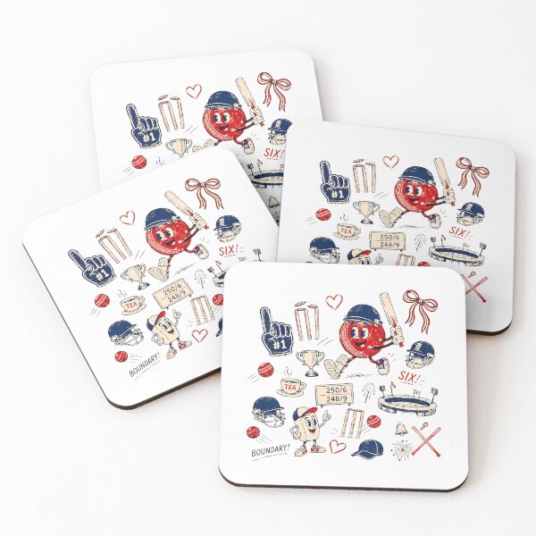 Item preview, Funny Cricket Cartoon Batting Sports Fan Gift designed and sold by KuickPiet.