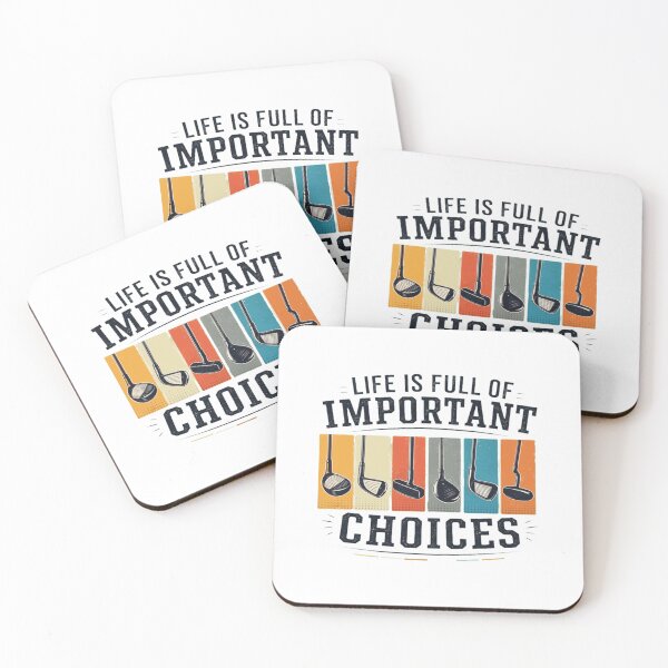 Item preview, Funny Golf Life Choices Retro Vintage  designed and sold by jaquelynco.