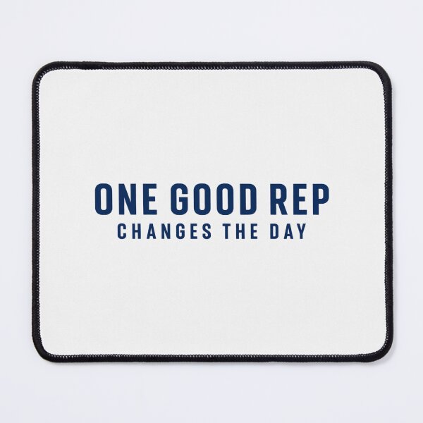 Item preview, One Good Rep Changes The Day Minimal Gym Motivation designed and sold by PhylonBoxx.