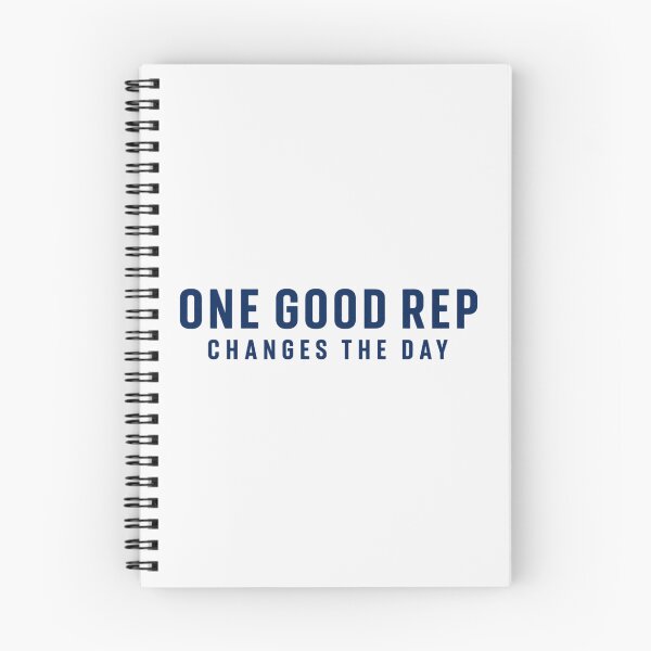 Item preview, One Good Rep Changes The Day Minimal Gym Motivation designed and sold by PhylonBoxx.