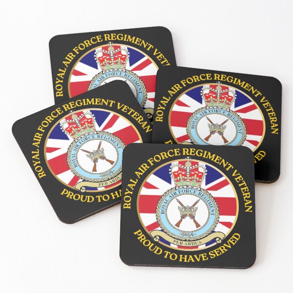 Item preview, Royal Air Force RAF Regiment Veteran Proud to have Served designed and sold by Bootneckstore.