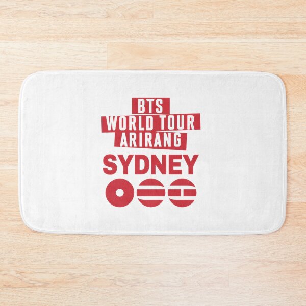 Item preview, BTS World Tour Arirang Sydney Concert Graphic Design designed and sold by art 4LIFE.