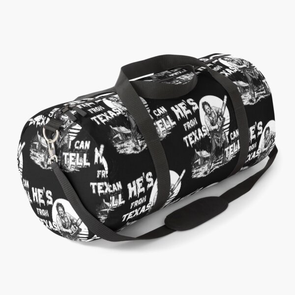 Item preview, Hes From Texas I Can Tell Chainsaw Horror Halloween Graphic designed and sold by Strow--bary.