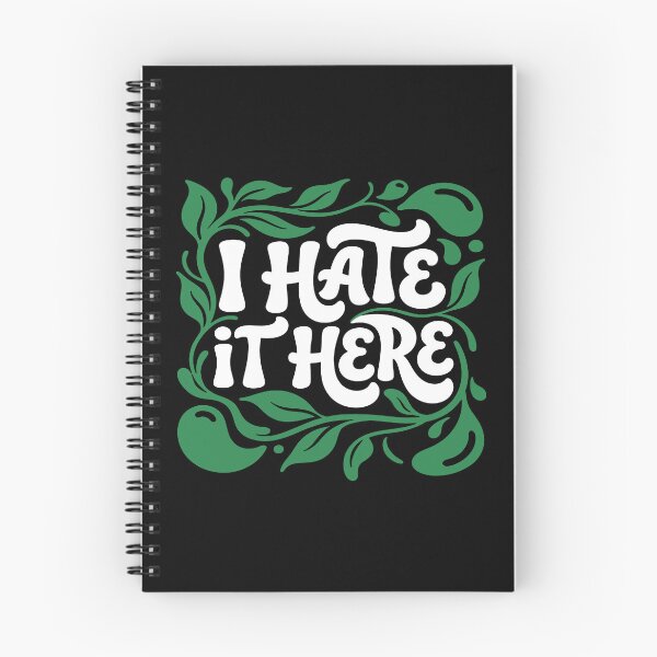 Item preview, I Hate It Here - Retro Lettering. #2 designed and sold by EunsooLee.