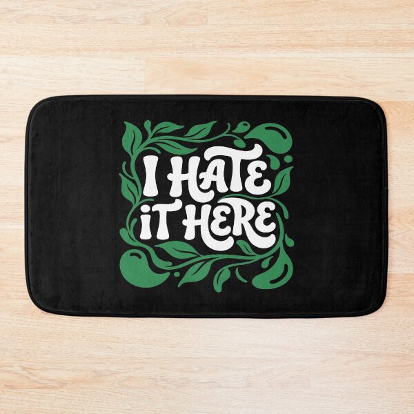Item preview, I Hate It Here - Retro Lettering. #2 designed and sold by EunsooLee.