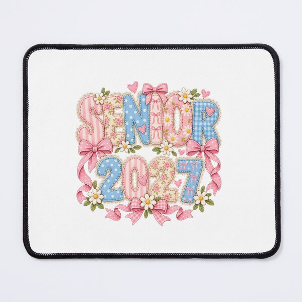 Item preview, Floral Bow Senior Class 2027 designed and sold by Solatee.