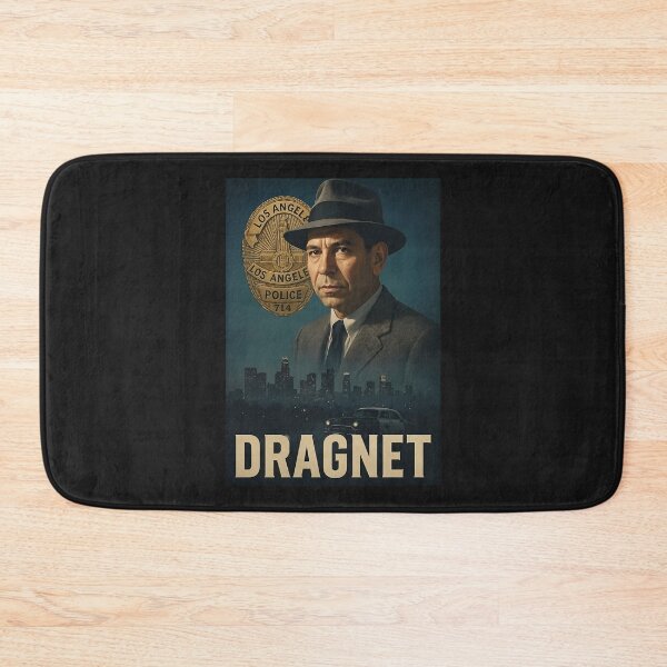 Item preview, Dragnet Los Angeles Police Retro Style designed and sold by NicoleRzepka12.