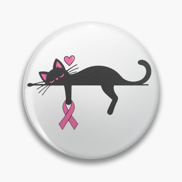 Item preview, Pink Ribbon Cat T-Shirt, Breast Cancer Awareness designed and sold by m-smith-bear.
