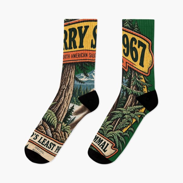 Item preview,  Blurry Since 1967 – Vintage Bigfoot Sasquatch National Park designed and sold by Cohaagens Bazaar.
